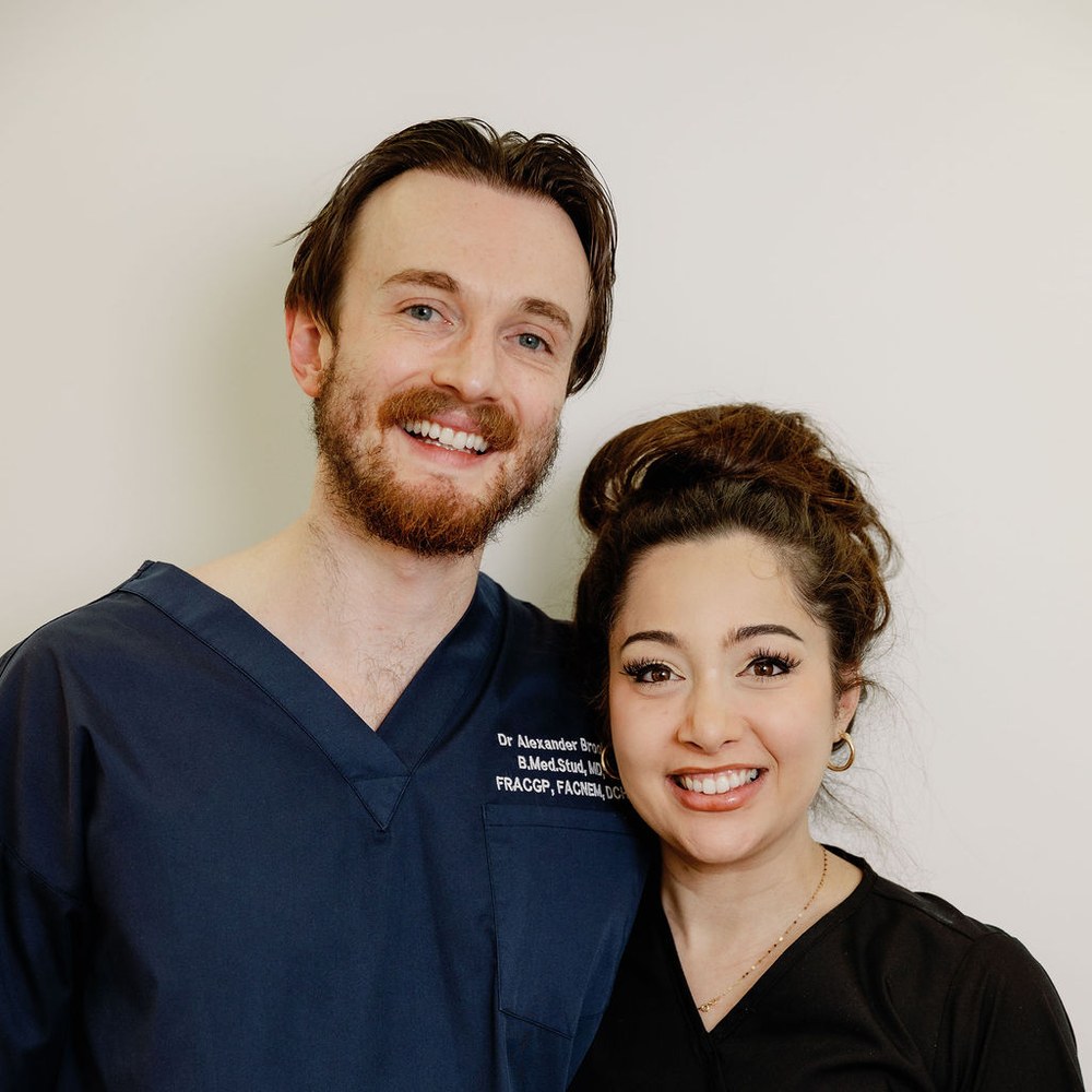 Dr Alexander Brooks and Dr Ranadi Vincent, the doctor-led team at 3D Hair Transplant, Gold Coast